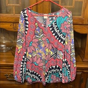 Hershe Colorful Rare Top